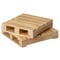 Vintiquewise Rustic Wooden Pallet Display Stand Natural Wood Riser for Home Decor Table Centerpiece Candle or Dessert Holders Plant Pot DIY Craft Party Accents and Event Presentation